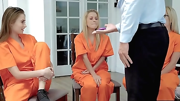 Detention center admin finds a remote vibrator in teen