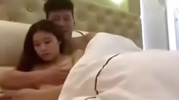 Chinese girl fucking by boyfriend