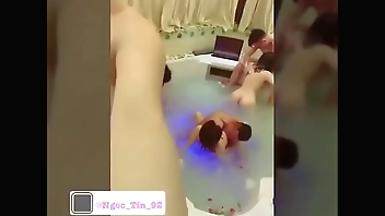 Vietnam bath together