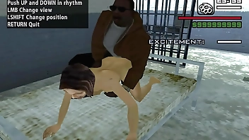 GTA SA Hot Coffee Sex with All 6 Girls!