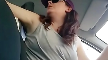 Great masturbation in the car with a mega super wet orgasm for you