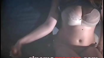 Marina Visconti has Sex in the dark of a Cinema!