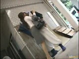 Public Sex with a Stranger - Nippon Businesswoman's Uninhibited XXX Romp