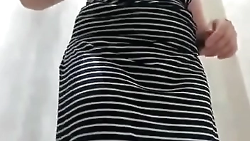 Your dirty Italian teaches you to steal and she steals panties in a shop to masturbate