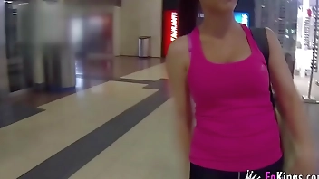 Lucky old Jordi fucks a desperately horny busty redhead gymnastics teacher