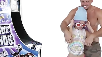 AsianPetites.Com- Tiny Asian Loves 8 Bit Games & 8 Inch Cocks