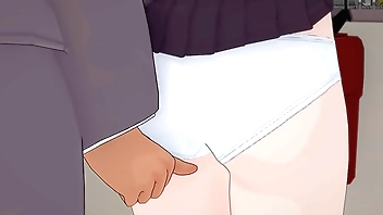 ちかん被害記録　３D動画