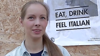 GERMAN SCOUT - CUTE TEEN KINUSKI TALK TO REAL LEG SHAKING ORGASM CASTING