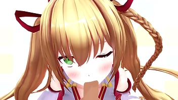 Kongo Iroha sucks a cock