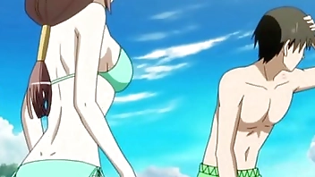a really hot day in the beach - Hentai