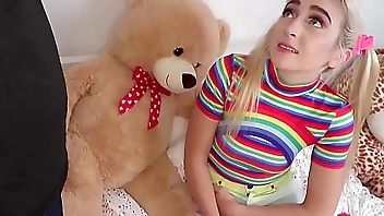 Pigtails and Rainbows - Petite Teen Fuck