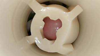 Moaning and cumming Inside fleshlight