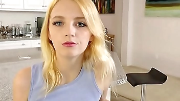 Teaching my tiny teen stepsister some responsabilities