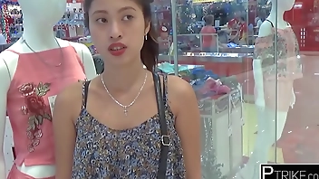 Yassi gets her YOUNG hairy tight PUSSY pounded by HOT DUDE