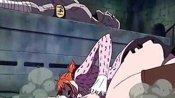 One Piece Fan services-Actual images from the Anime Compilation Part 1