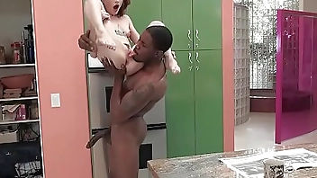 Tattooed Petite Hottie Lola Gets Carried Around And Impaled By A BBC