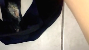 CALZON USADO CON FLUIDO VAGINAL DE MI TIA