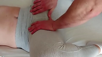 Yoga Pants - touch her Teen pussy