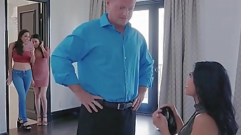 LETSDOEIT - Cheating Husband Gets Scammed By Horny Teens (Karlee Grey, Melissa Moore & Ember Snow)