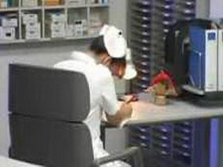 Horny nurse pleasures herself during late shift in XXX-rated solo playtime