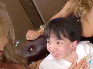 Fucking under the Cherry Blossoms: Three Nippon Horny Housewives and One Lucky Midget.