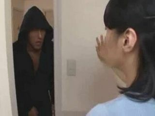 Nippon MILF Housewife thick nipples and thighs invite unexpected XXX guest to fuck Tokyo