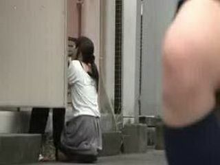 Nippon slut banged by 10 Japanese men in steaming threesome