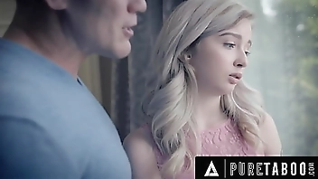 PURE TABOO Obedient Petite Virgin Lexi Lore Receives Very Special Hug From Stepdaddy Derrick Pierce