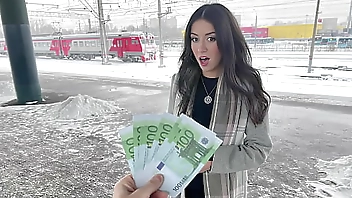 Public Agent - Beauty fucks on the train for money