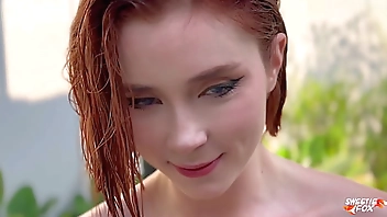 Rough Sex and Dirty Talk with Sweetie Fox Near the Swimming pool