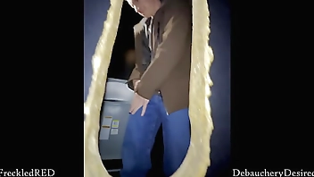 I sucked a stranger's big dick at a glory hole!