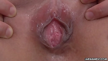 Japanese girl Miyu Shiina poses naked with spread legs uncensored.