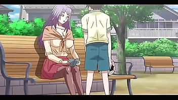 Young Boy Meets Adult MILF In The Park And Has First Sex [ HENTAI ]