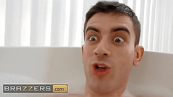 Things Heat Up When Curvy Babe Allison Miller Enters The Shower Naked With Jordi - BRAZZERS