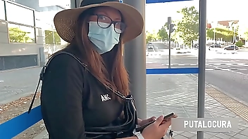 PutaLocura - Chilean Camila Bow is caught by Torbe and swallows his dirty milk powder