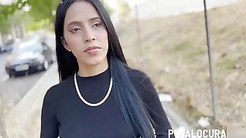 PutaLocura - The skinny Venezuelan Helen Star is caught by Torbe and has a dirty fuck with him.
