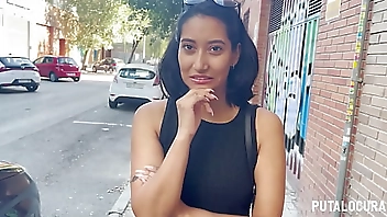 PutaLocura - The hot Colombian PrisAngel is caught by Torbe and rides his cock