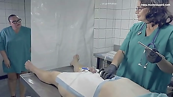 Dominatrix Mistress April - Ms Kittens private patient in cock clinic