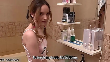 That’s MY toothbrush… and that’s MY cock!