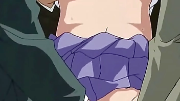 step Mom and daughter are gangbanged in hentai train orgy