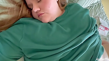 Crying roomie tied and used up