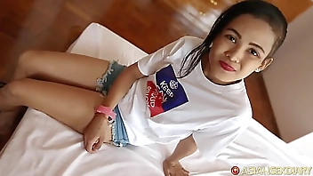 AsianSexDiary Loud Moaning Filipina Gets Filled With Creamy Cum