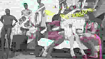 Larinha Small's 20 years anniversary fuck party : she gets fucked by 7 guys for the first time (DAP, 7on1, Anal, Monster Cock, 0% pussy, real birthday party, ATM) OB317