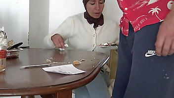 TABOO FAMILY: kinky turkish granny gets a visit from her stepson in Istanbul
