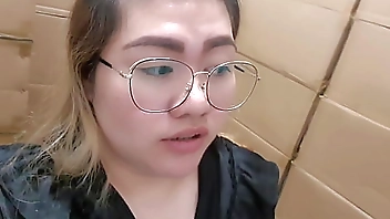 Checker fucked in the stockroom